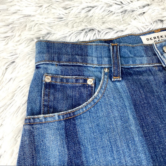 Derek Lam Denim Cleo Crossover Mini Skirt EUC - Picture 3 of 12